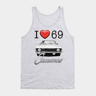 I love 69 Camaro Tank Top